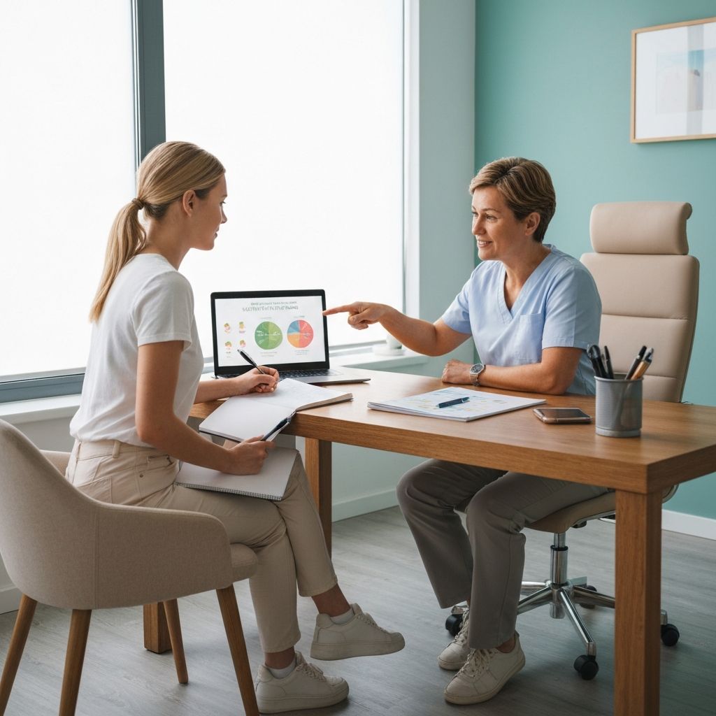 Nutritionist consultation session